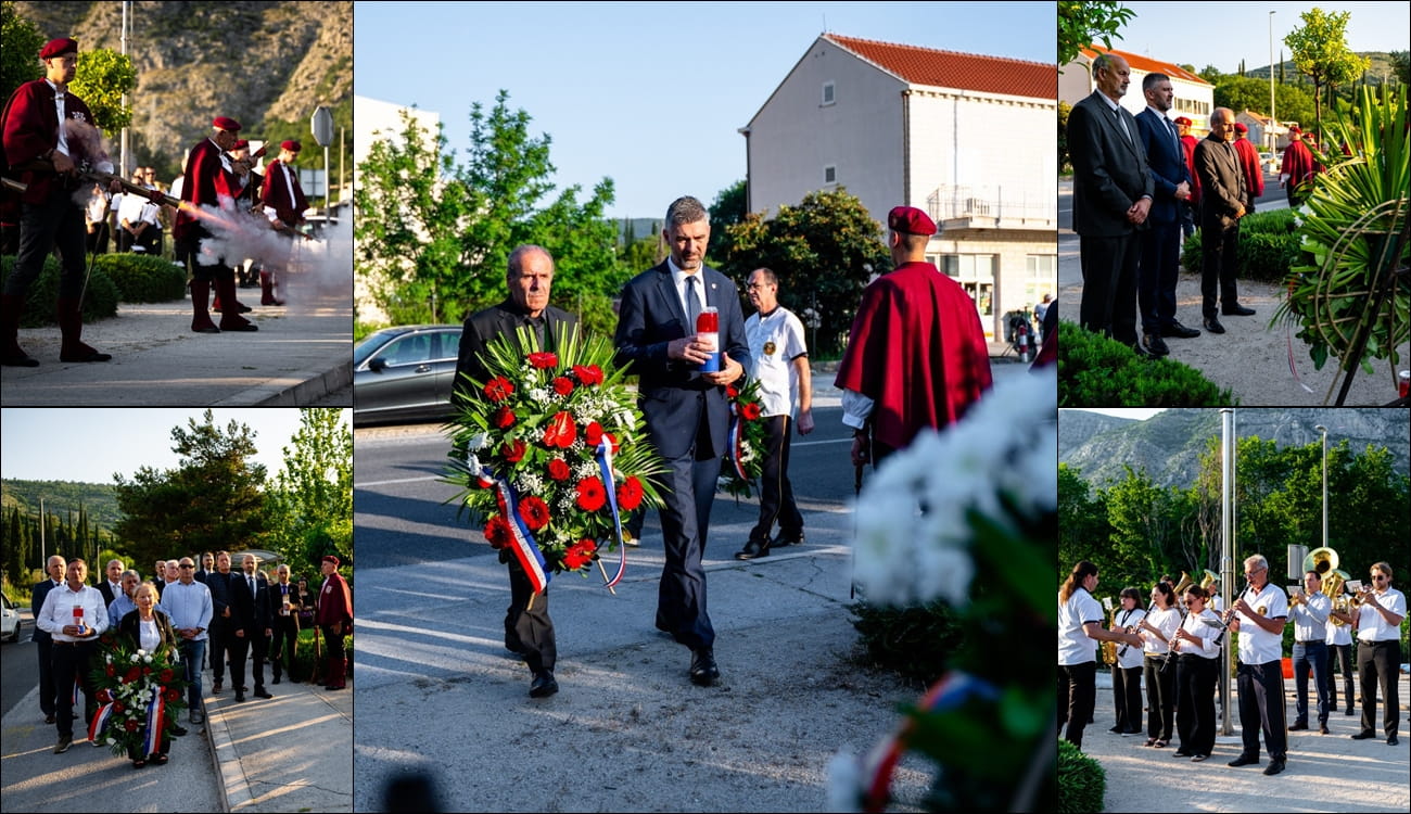 GRADONAČELNIK FRANKOVIĆ POLOŽIO VIJENCE NA OSOJNIKU I U KOMOLCU