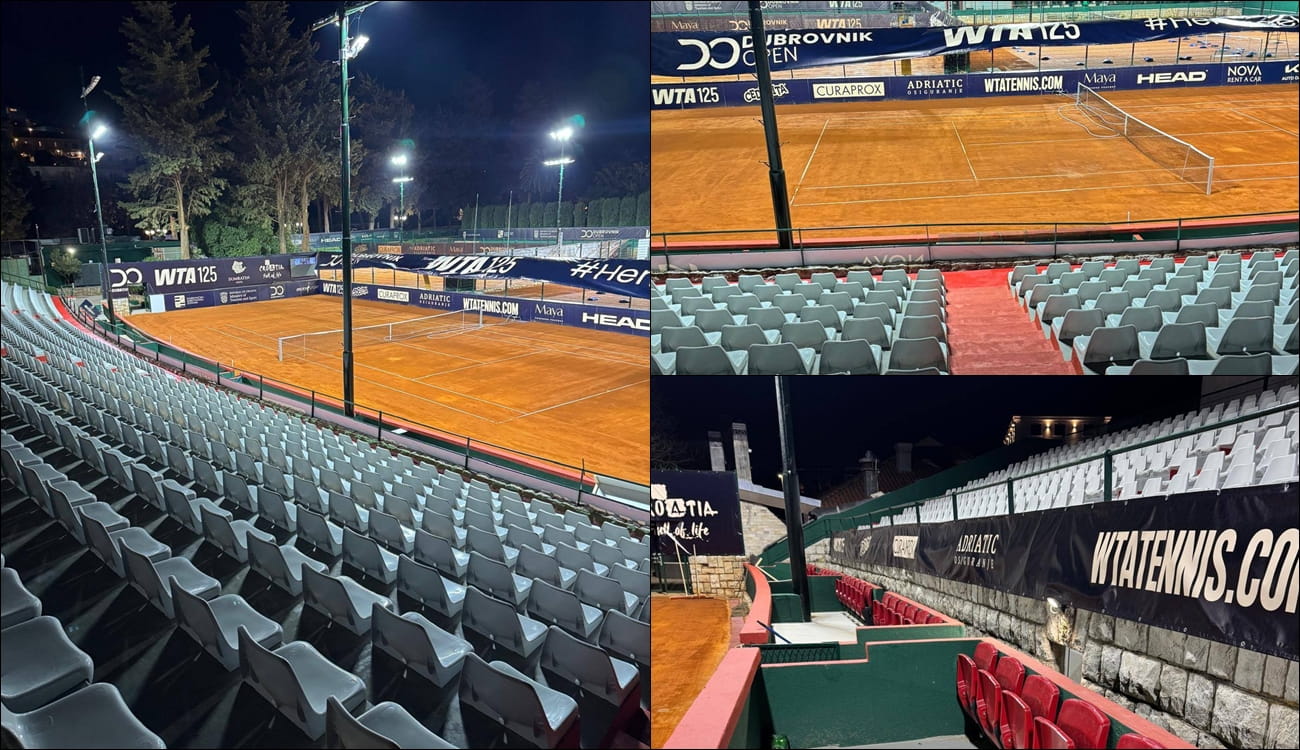 PRED POČETAK WTA TURNIRA TERENI U UVALI IZGLEDAJU SJAJNO