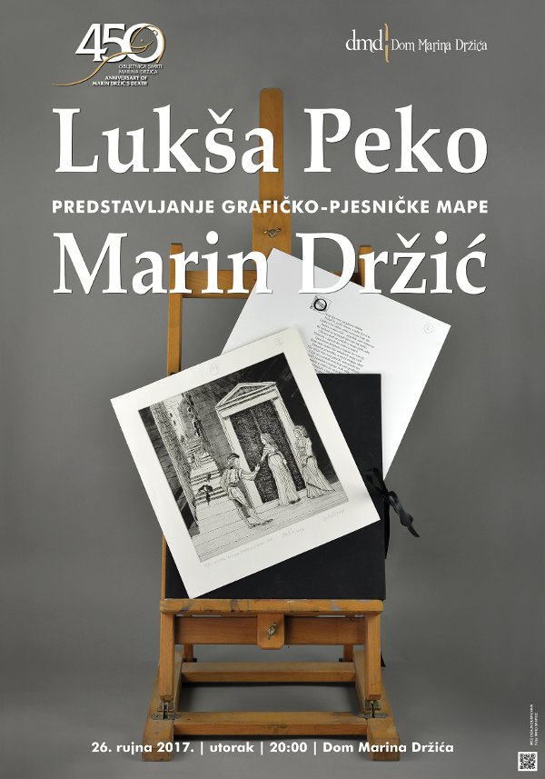 Plakat Luksa Peko graficka mapa 26 09 2017