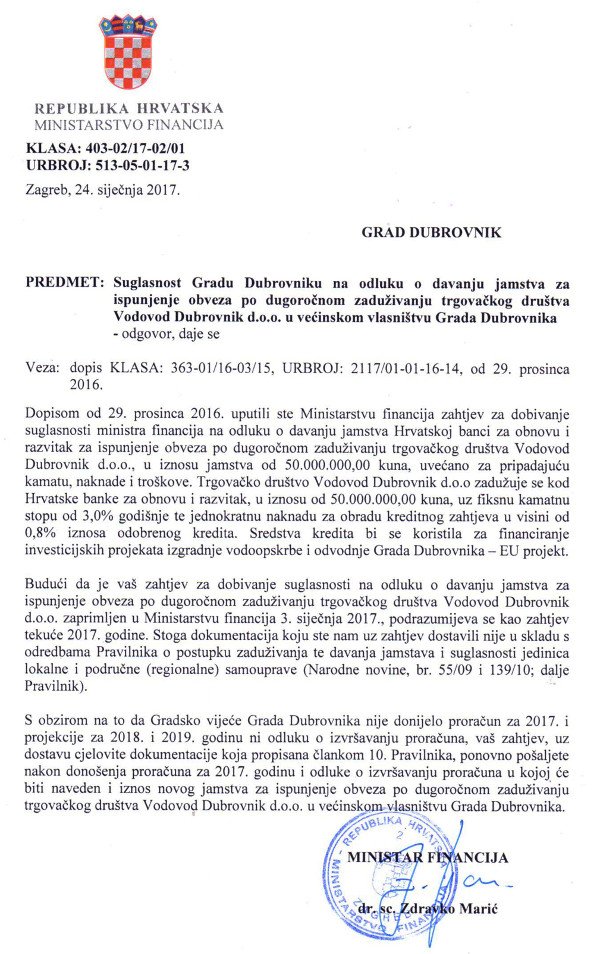 dopisvodovododbijenica