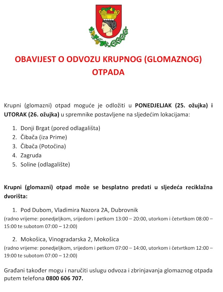 glomazni otpad obavijest zupa 220324 min