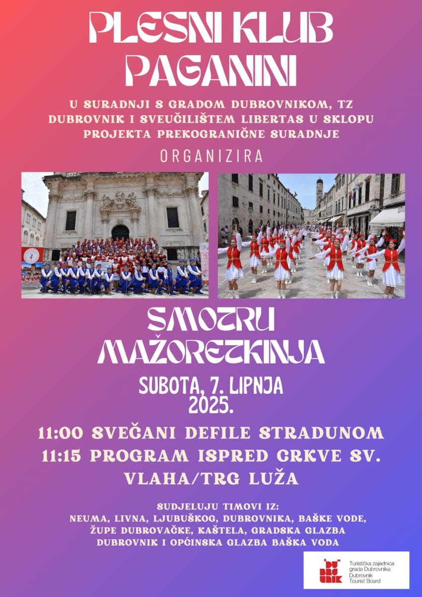 mazoretkinje plakat 050625