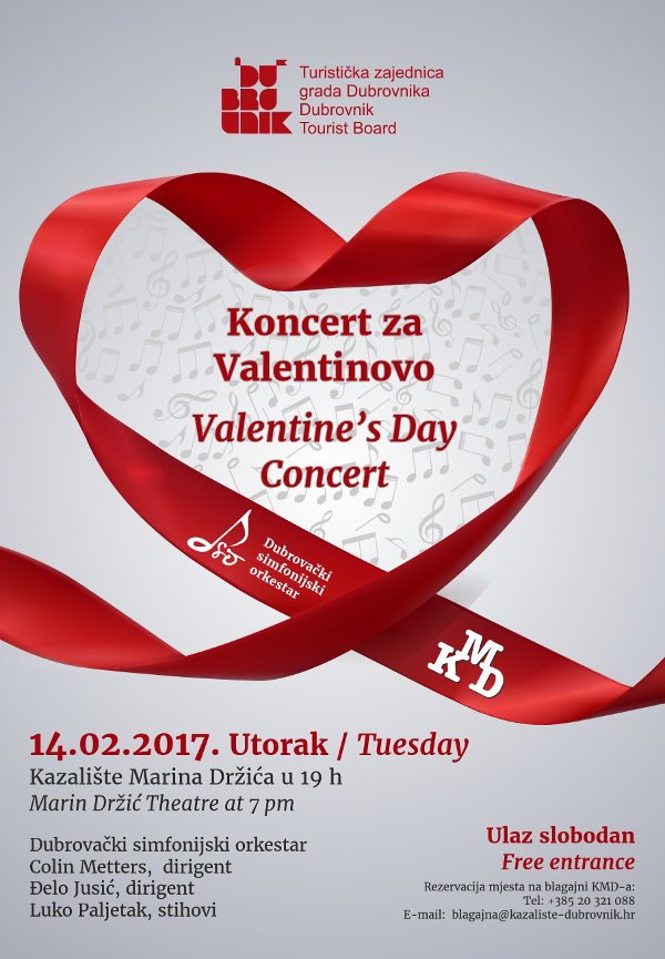 valentinovo plakat