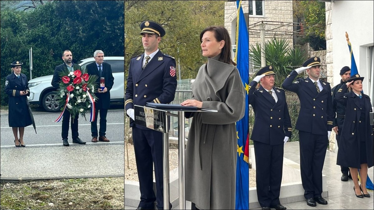 OTVORENA OBNOVLJENA ZGRADA POLICIJSKE POSTAJE STON