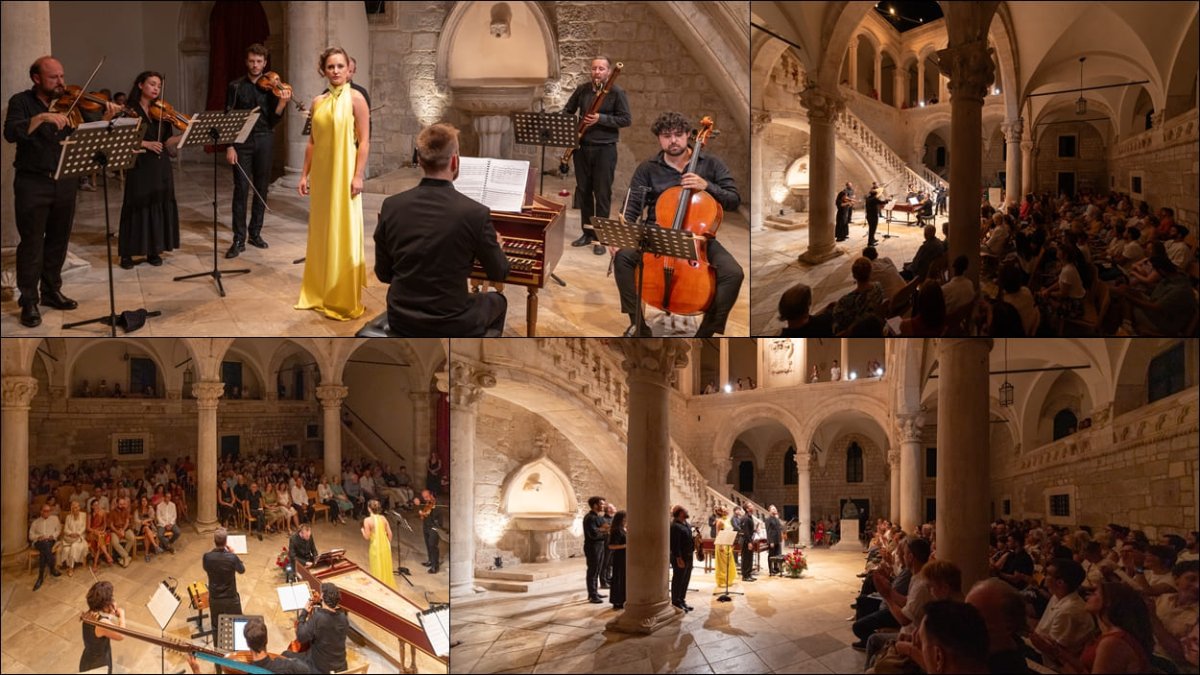 Foto / ANSAMBL QUINTA ESSENTIA ODUŠEVIO KONCERTOM U DVORU