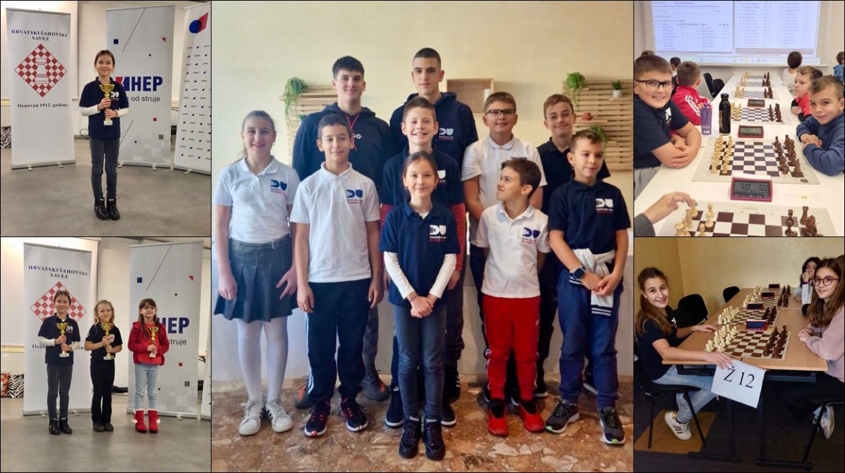 POJEDINAČNO ŠAHOVSKO UBRZANO I BRZOPOTEZNO PRVENSTVO HRVATSKE ZA MLADE U18: MATEA RAČEVIĆ VICEPRVAKINJA HRVATSKE