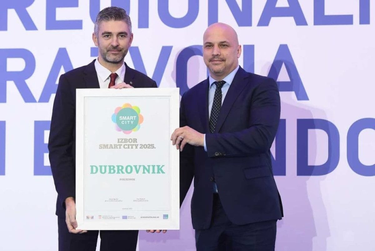 GRAD DUBROVNIK PONOVO DOBIO NAGRADU KAO NAJBOLJI U KATEGORIJI SMART CITY