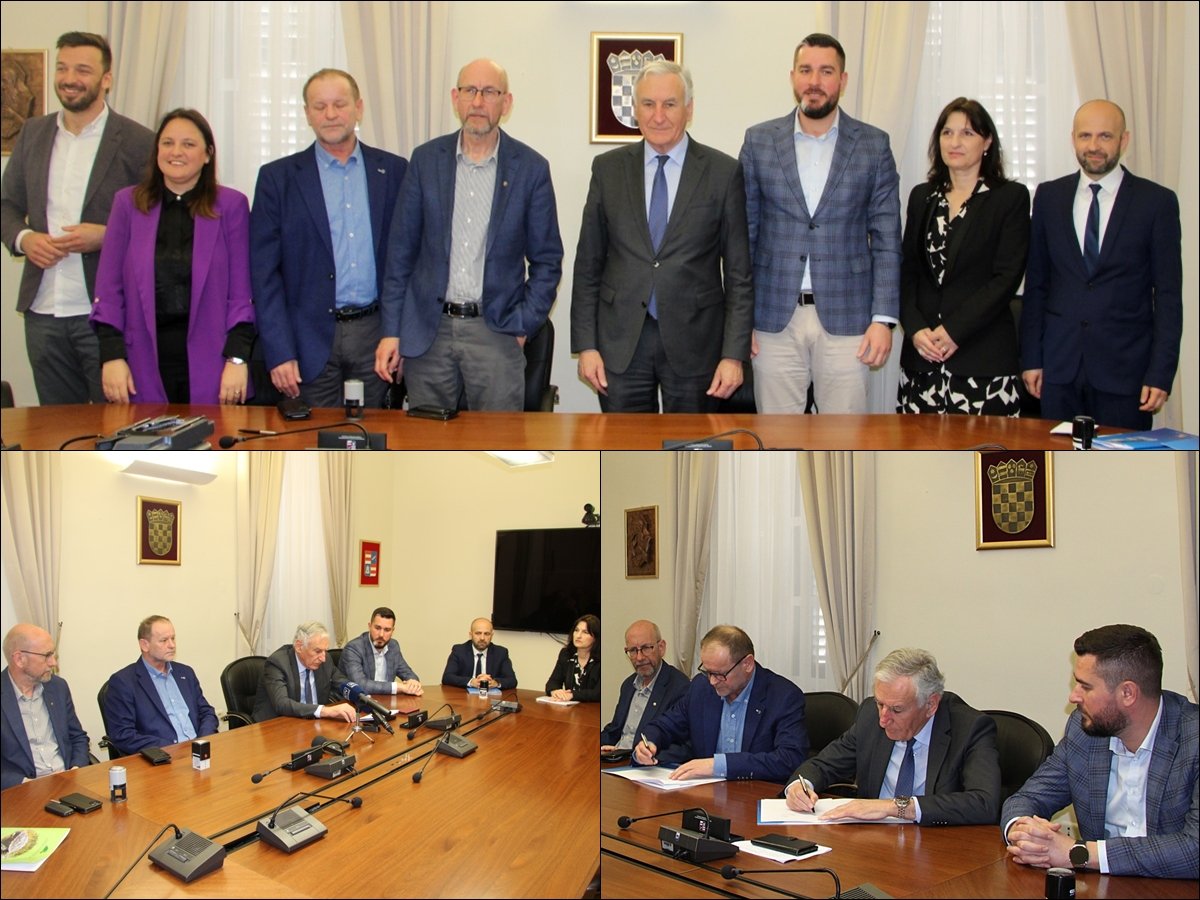 Potpisan ugovor Županije i općina Orebić i Konavle za projekte prilagodbe klimatskim promjenama