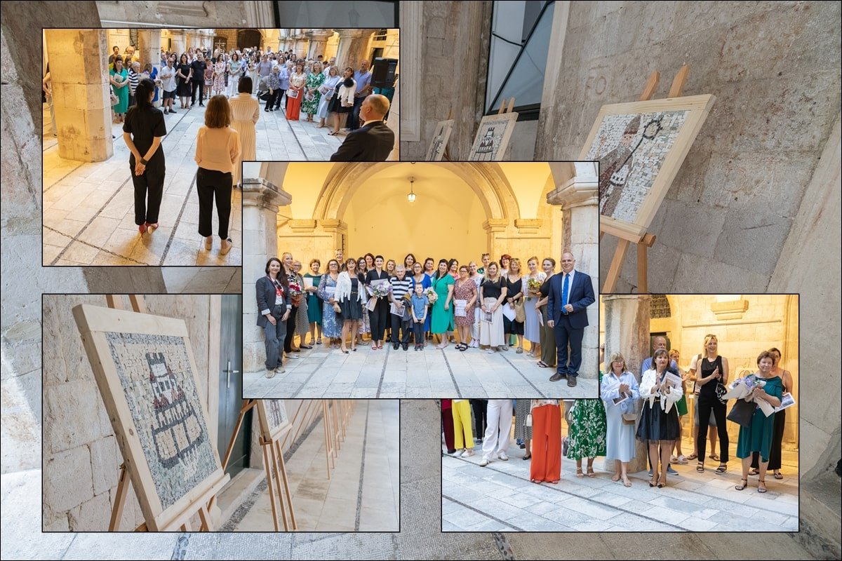 Foto / OTVORENA IZLOŽBA „MOZAIK MARINA DRŽIĆA I SVETOGA VLAHA”