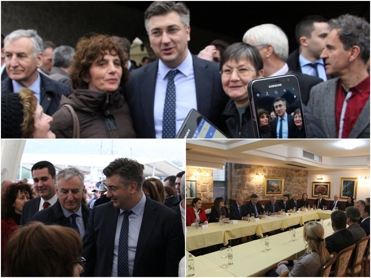 Plenković u Stonu školjkarima obećao bolje zakonske okvire i potpore