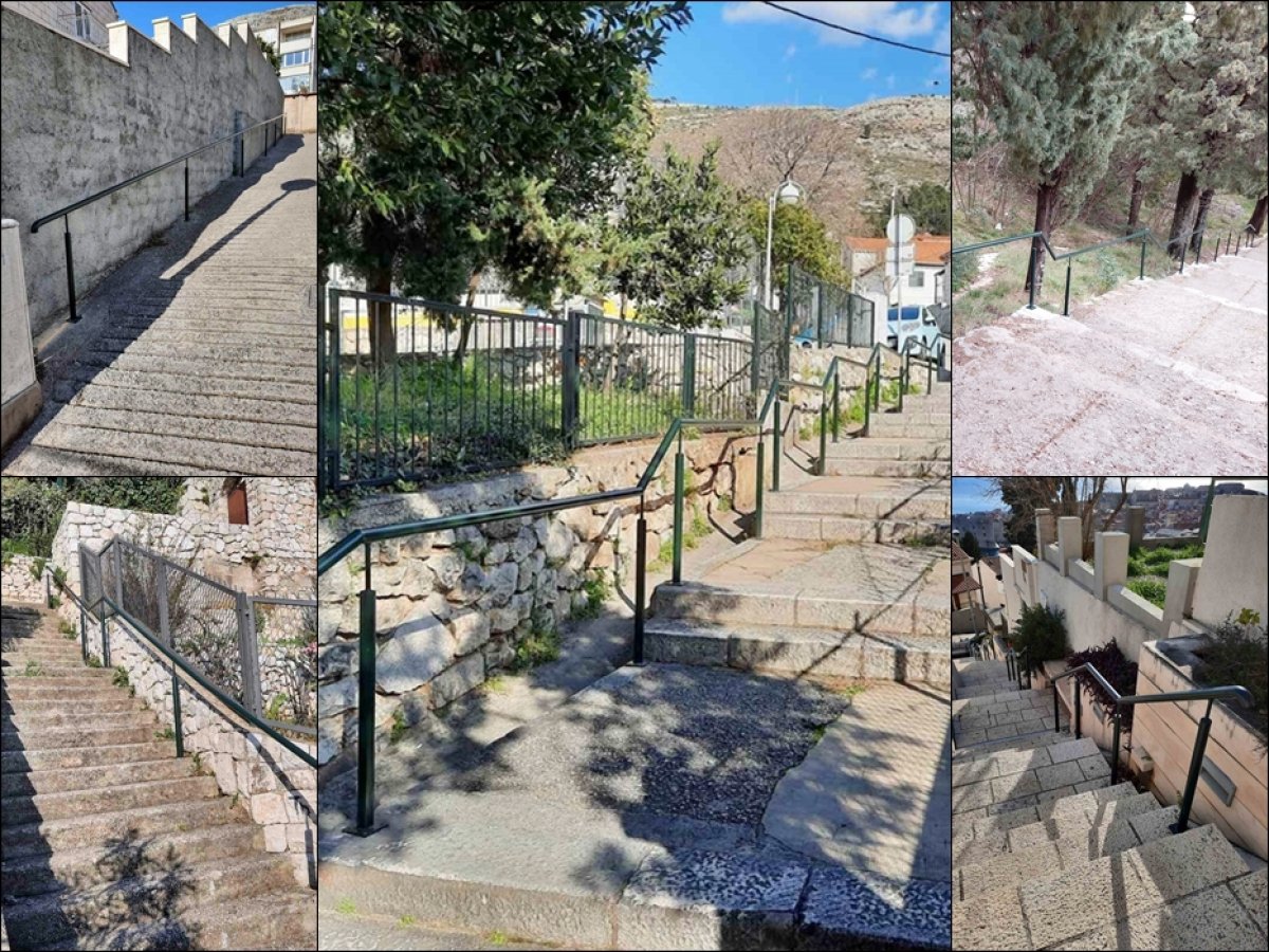 Od početka godine postavljen niz rukohvata