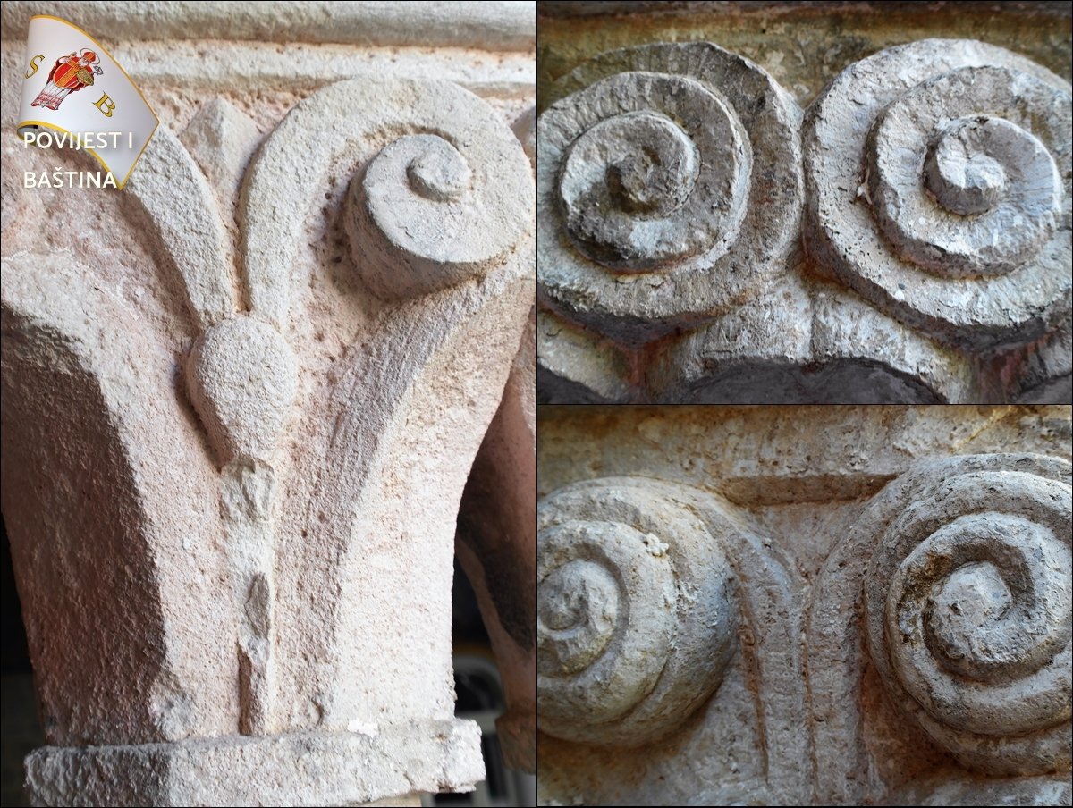 Simbol spirale u klaustru Male braće