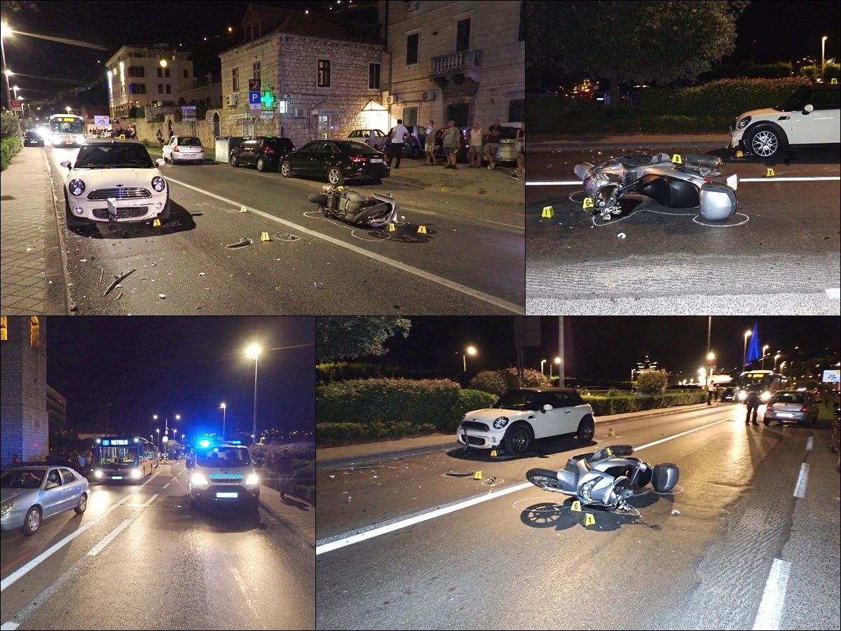 TEŠKA PROMETNA NESREĆA U GRUŽU, NASTRADAO 48-GODIŠNJI MOTOCIKLIST