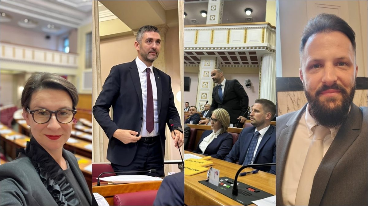 TRI ZASTUPNIKA I JEDNA ZASTUPNICA IZ DUBROVAČKO - NERETVANSKE ŽUPANIJE