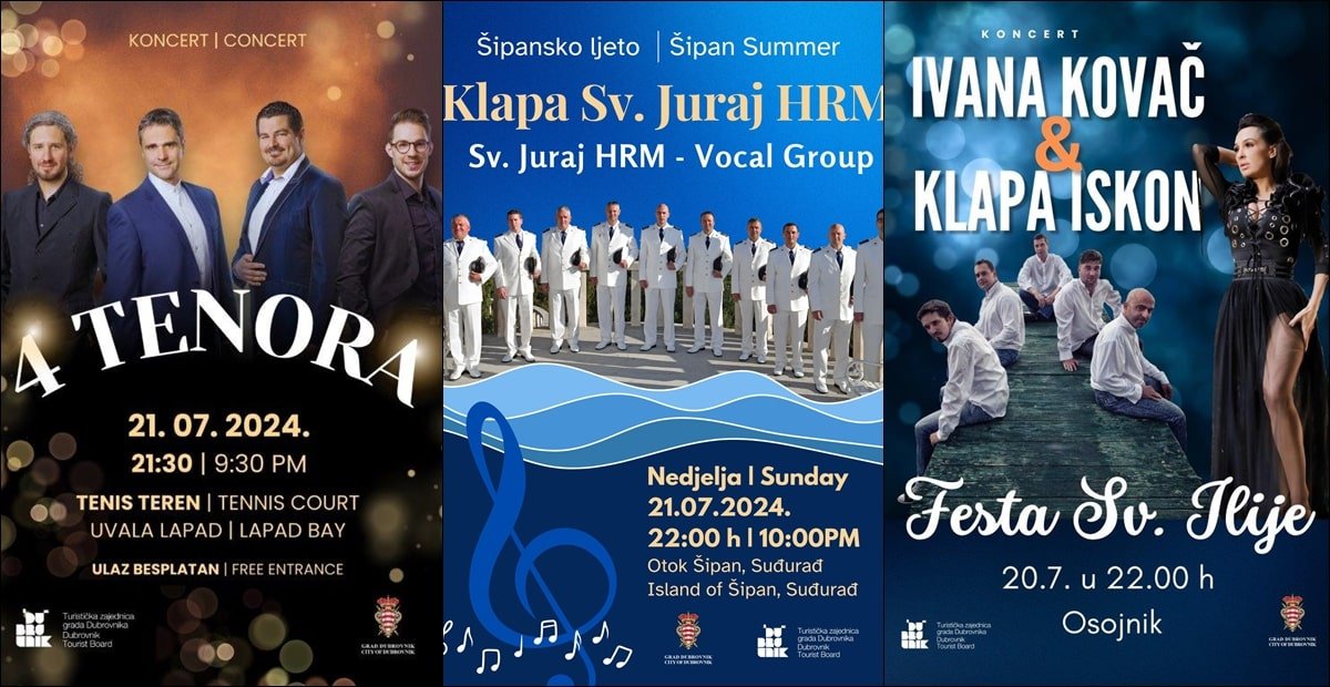 VIKEND PROGRAM LJETNIH PRIREDBI