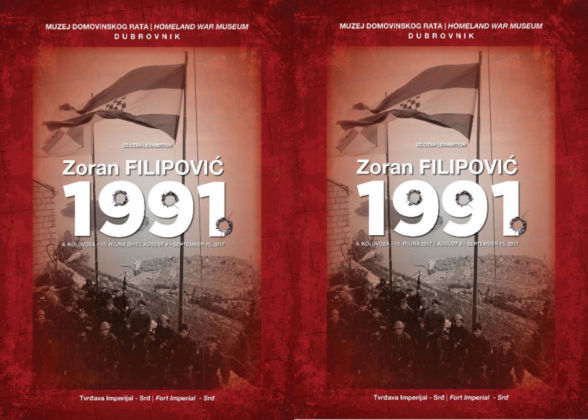 Izložba „Zoran Filipović 1991.“ u tvrđavi Imperijal na Srđu