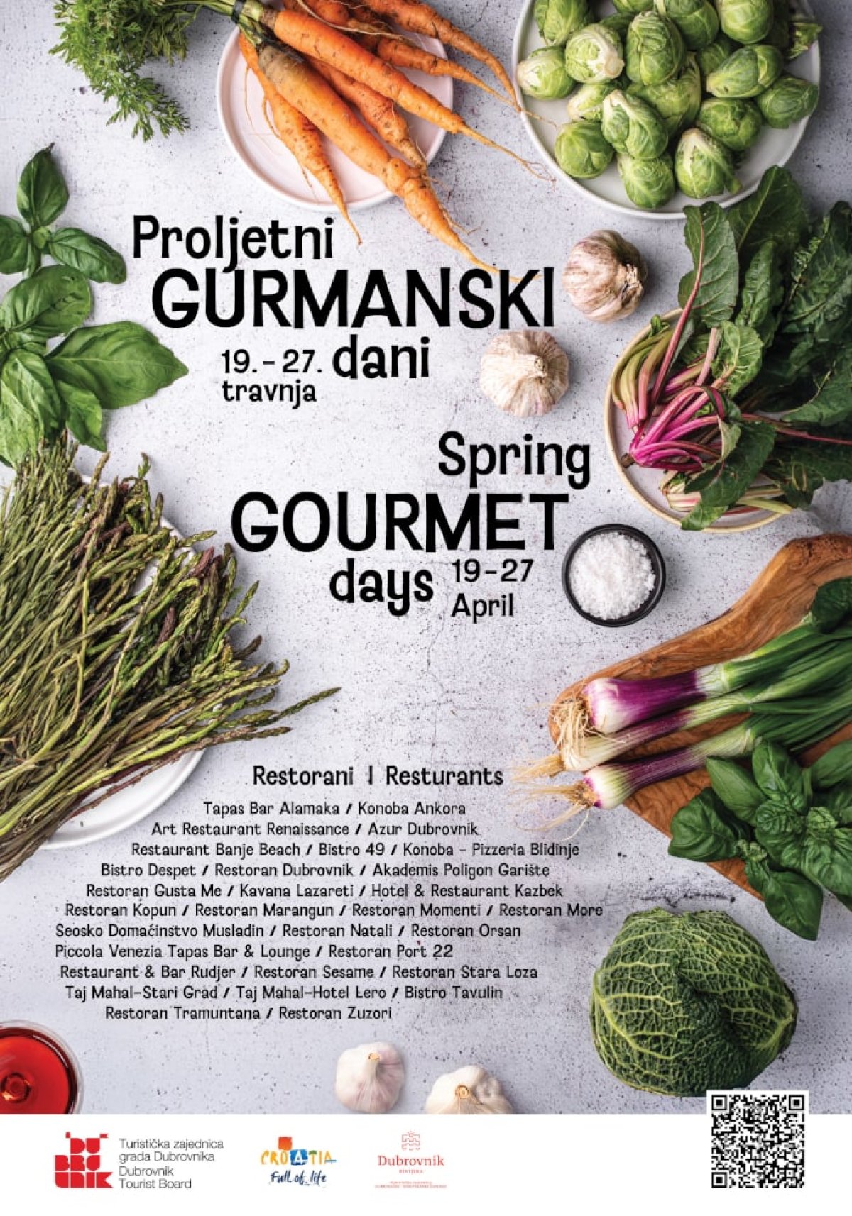 PROLJETNI GURMANSKI DANI: GASTRO MANIFESTACIJA KOJA SLAVI PROLJETNE OKUSE