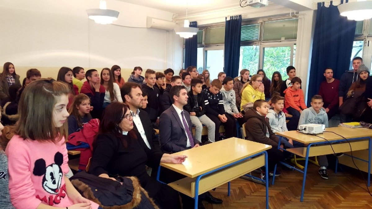 Gradonačelnik Franković čestitao malim humanitarcima OŠ Lapad