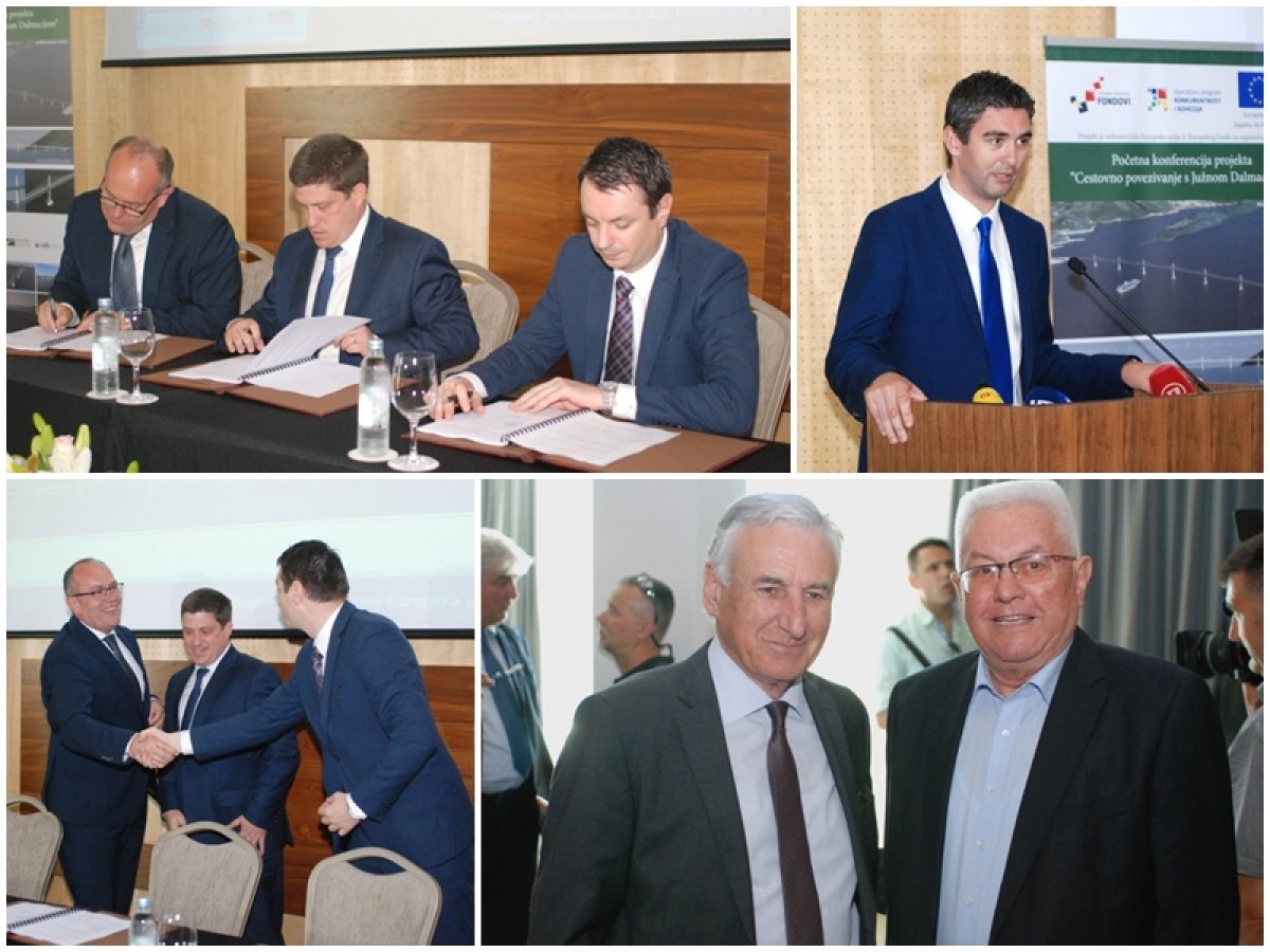 Potpisan ugovor o dodjeli sredstava za izgradnju Pelješkog mosta