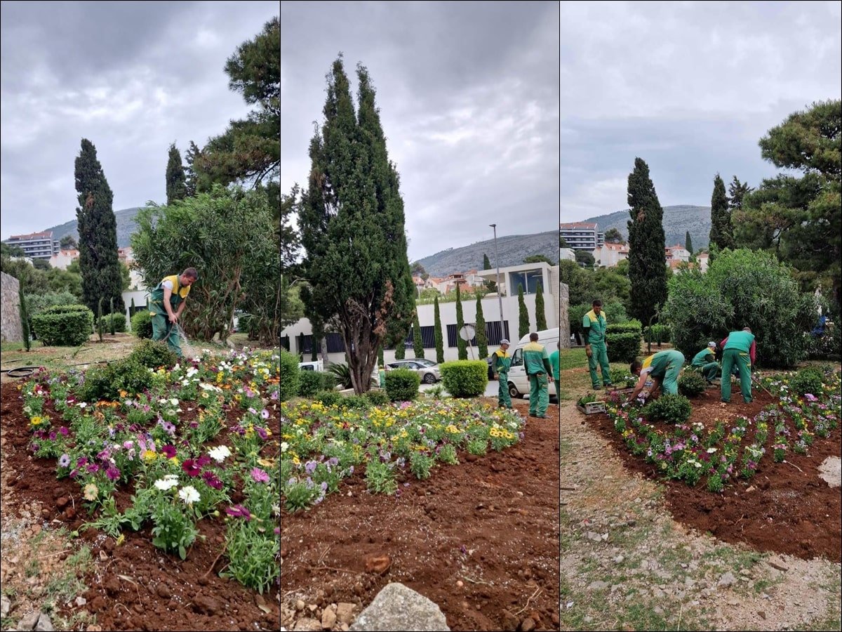 VRTLAR UREDIO JAVNU POVRŠINU UZ CRKVU GOSPE OD MILOSRĐA