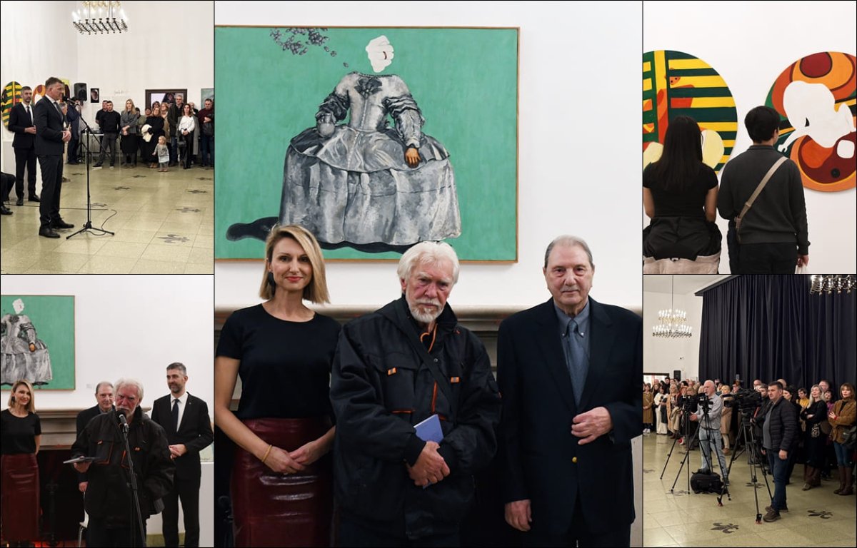 Foto / OTVORENA RETROSPEKTIVNA IZLOŽBA JOSIPA ŠKERLJA „CRNO I BIJELO U BOJI”