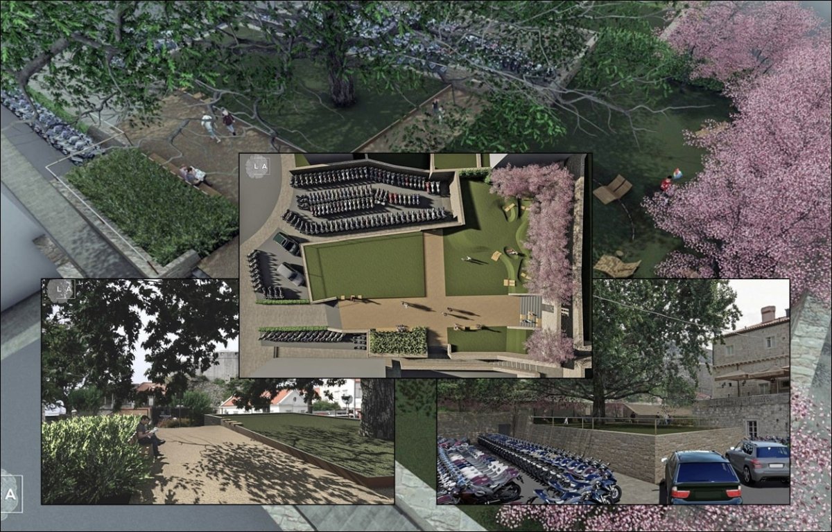 TRAŽI SE IZVOĐAČ RADOVA; EVO KAKO ĆE IZGLEDATI NOVI PARK ISPOD PLATANA NA PILAMA