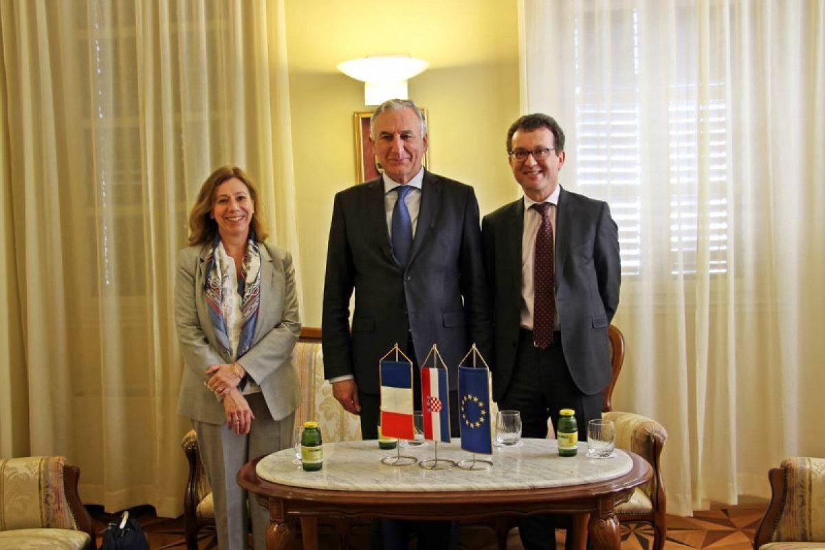 Župan Dobroslavić primio francuskog veleposlanika Phillippe Meuniera