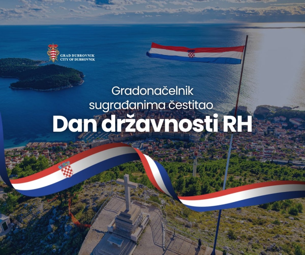 GRADONAČELNIK FRANKOVIĆ: DAN DRŽAVNOSTI DAN JE PONOSA, ZAHVALNOSTI I ZAJEDNIŠTVA