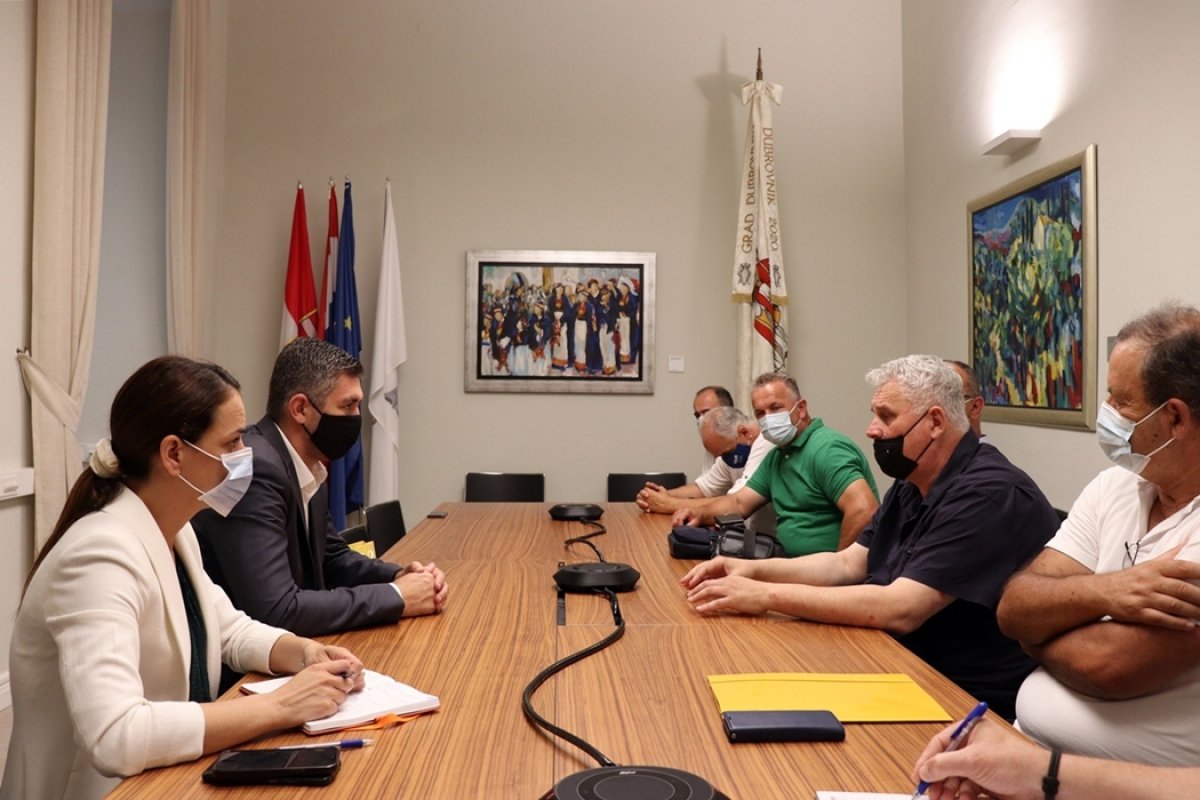 Gradonačelnik Franković primio Balda Kovačevića, predsjednika SSKH