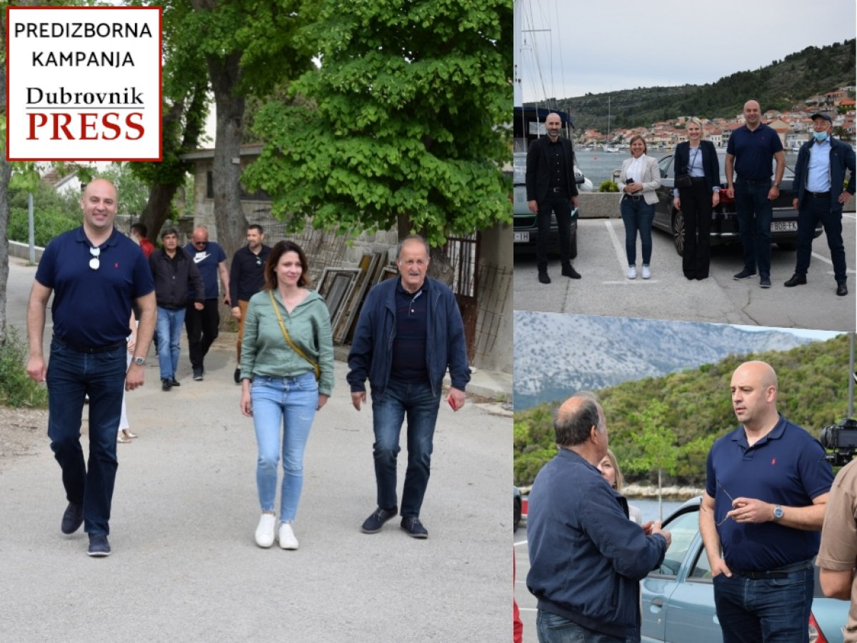 Roko Tolić na Korčuli : Županija mora biti partner i pružati pomoć svim općinama i gradovima