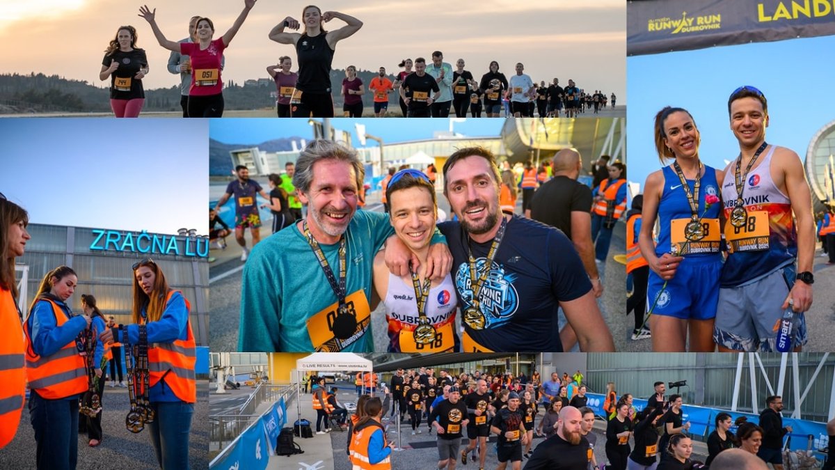 Foto / COTA NAJBRŽI NA AERODROMU, ŠESTO IZDANJE UTRKE RUNWAY RUN