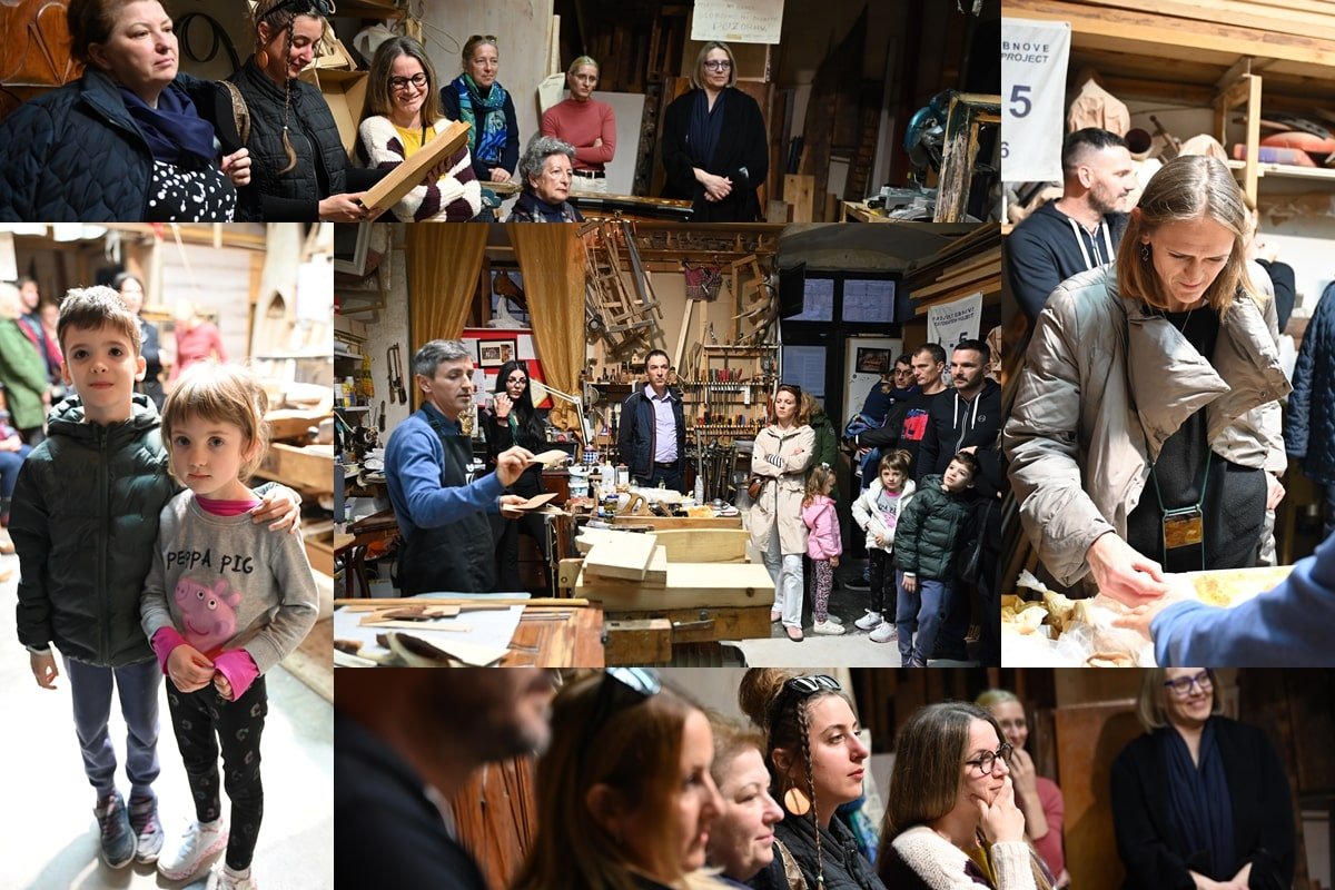 Foto / LJEPOTA DRVA U RESTAURATOSKOJ RADIONICI DUBROVAČKIH MUZEJA