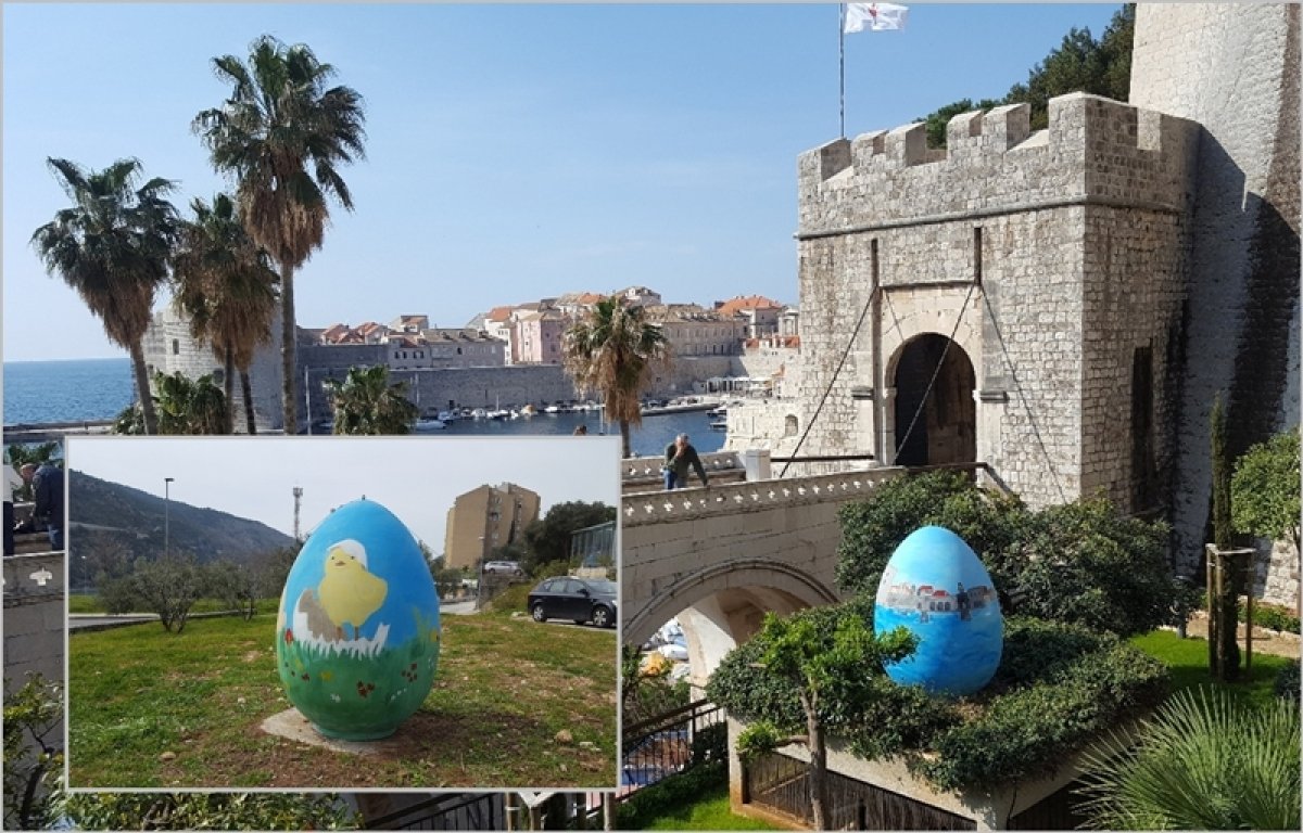 Velika uskrsna jaja na Pločama i u Mokošici