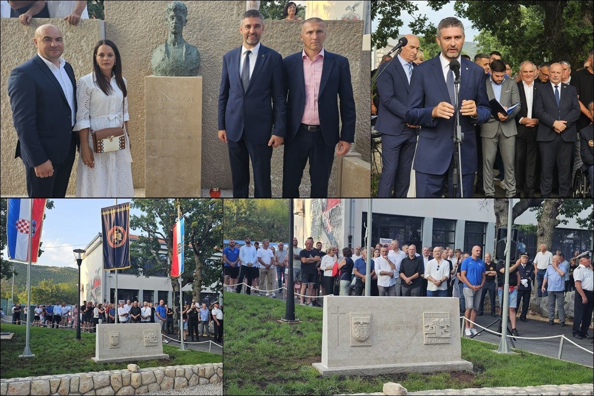 IZASLANSTVO GRADA NA OTVARANJU SPOMEN PARKA BRANITELJU KOJI JE POGINUO U OSLOBAĐANJU DUBROVAČKOG ZALEĐA