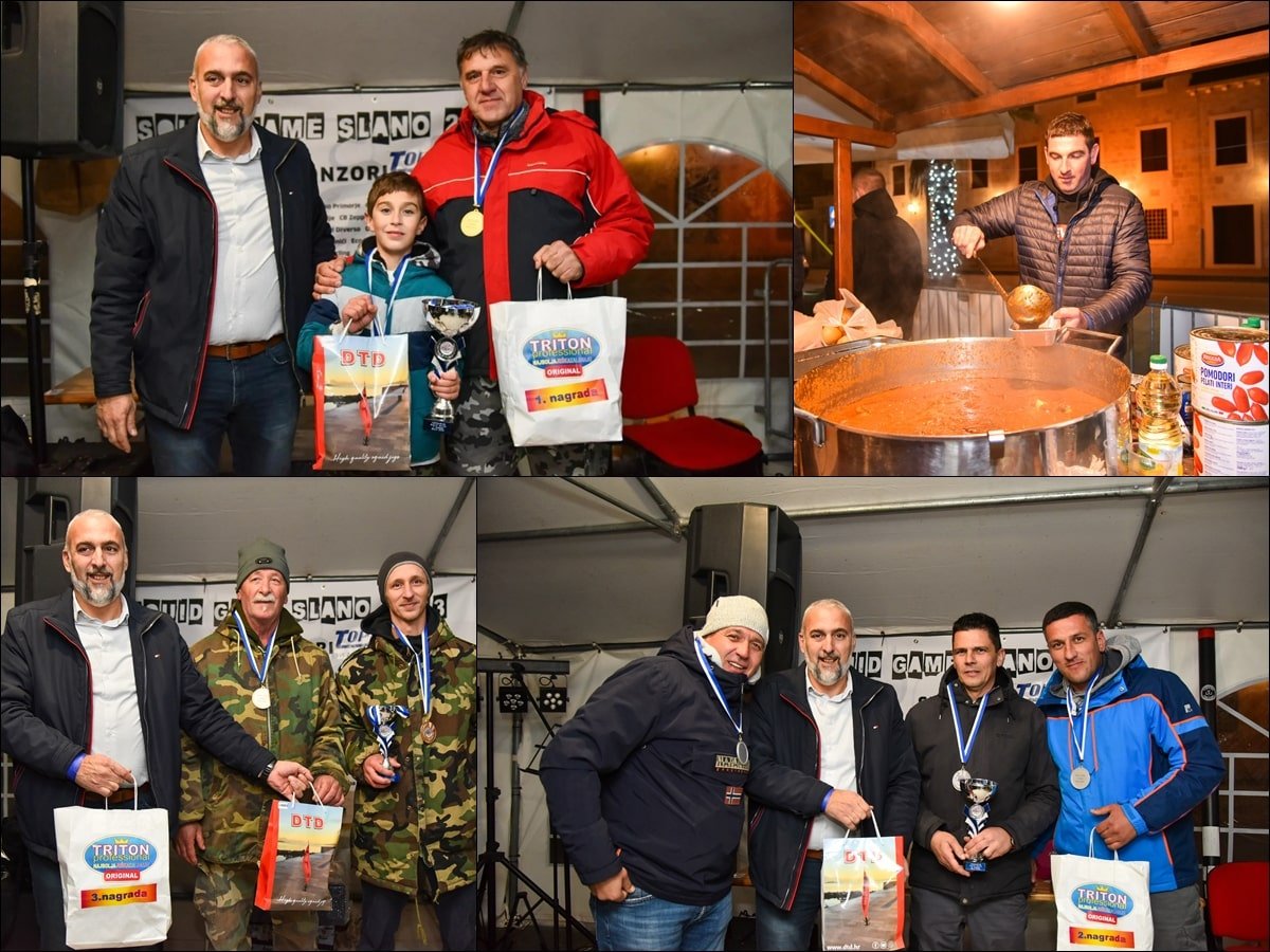 Foto / ADVENTSKO NATJECANJE LIGNJOLOVACA U SLANOM