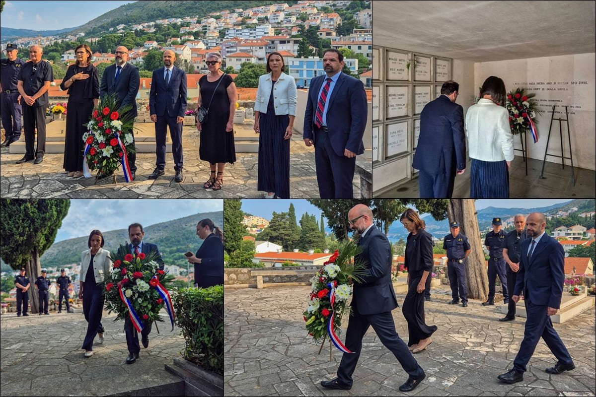 UZ DAN ANTIFAŠISTIČKE BORBE PREDSTAVNICI GRADA I ŽUPANIJE POLOŽILI VIJENCE NA BONINOVU