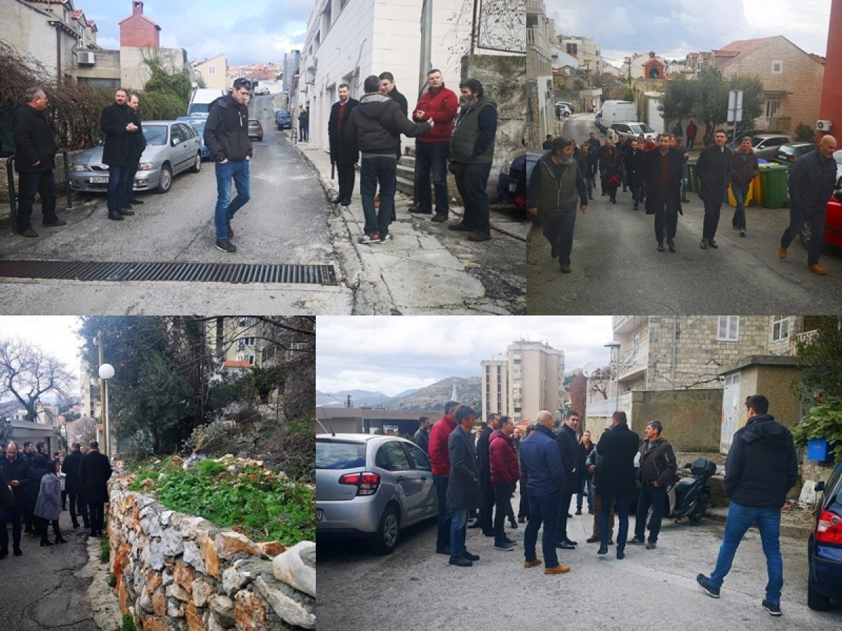Gradonačelnik Franković u obilasku Cvijićeve: Pronašli smo prostor za veću garažu