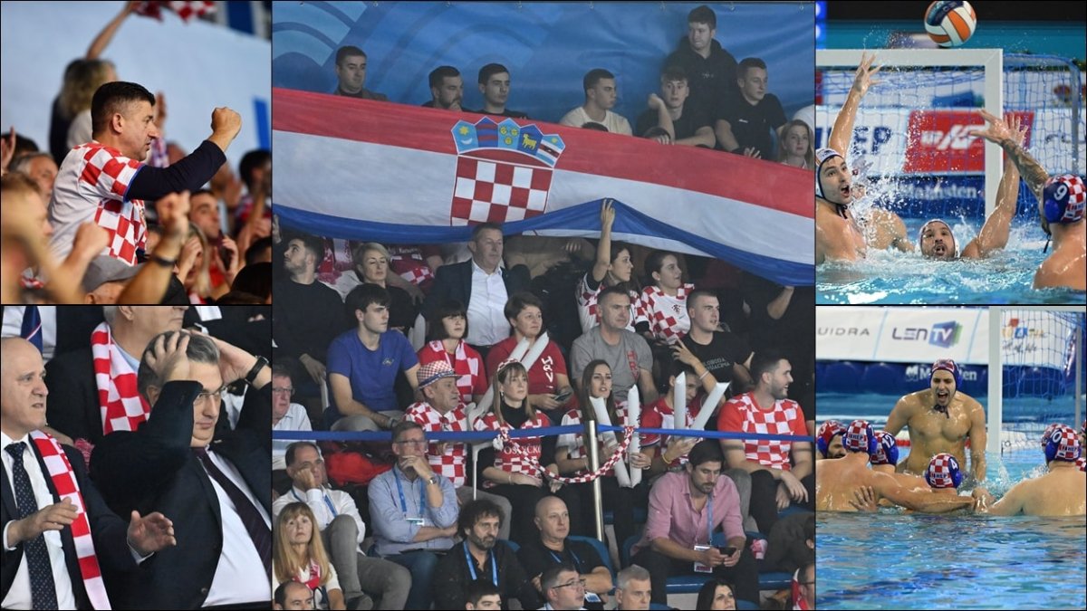 Foto / EP VATERPOLO: HRVATSKA BOLJA OD ŠPANJOLSKE NA PETERCE
