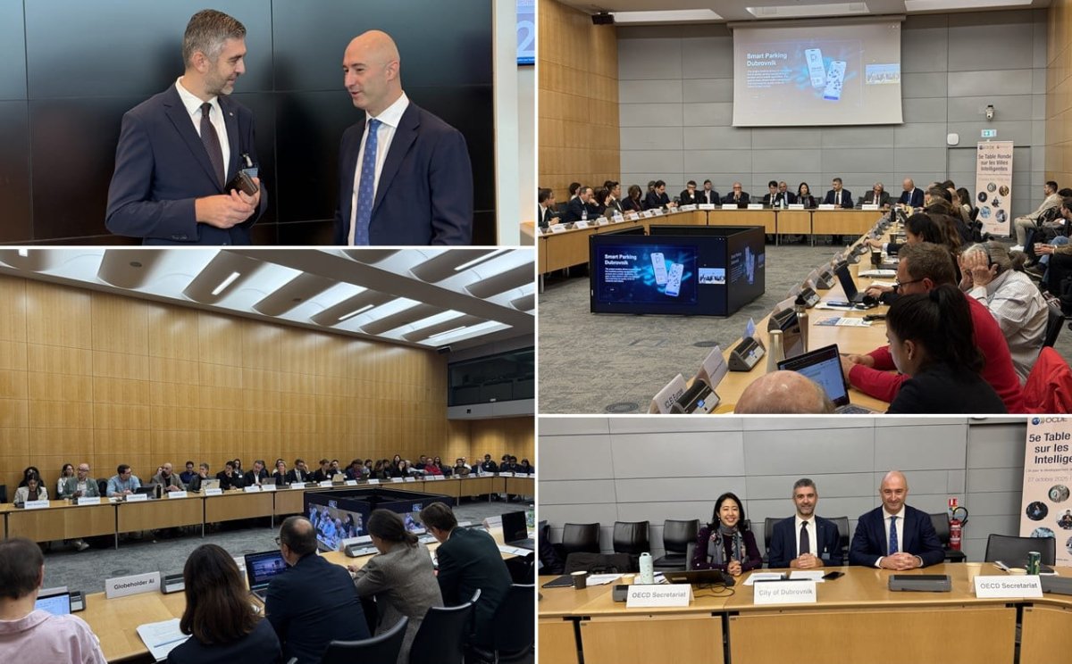 GRADONAČELNIK FRANKOVIĆ GLAVNI GOVORNIK NA OECD KONFERENCIJI - OKRUGLI STOL O PAMETNIM GRADOVIMA I UMJETNOJ INTELIGENCIJI