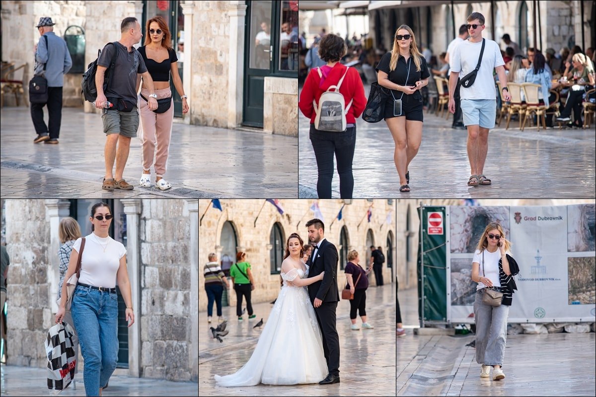 Foto / U GRADU SE JOŠ NOSE KRATKI RUKAVI