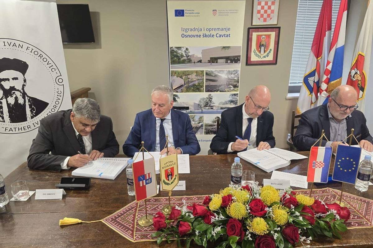 POTPISAN UGOVOR, KREĆE IZGRADNJA NOVE ŠKOLE U CAVTATU