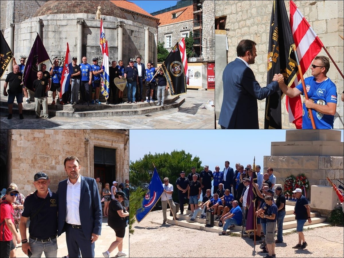 NAKON 36 DANA HODA BRANITELJI U DUBROVNIKU ZAVRŠILI 1100 KILOMETARA DUG PUT IZ VUKOVARA