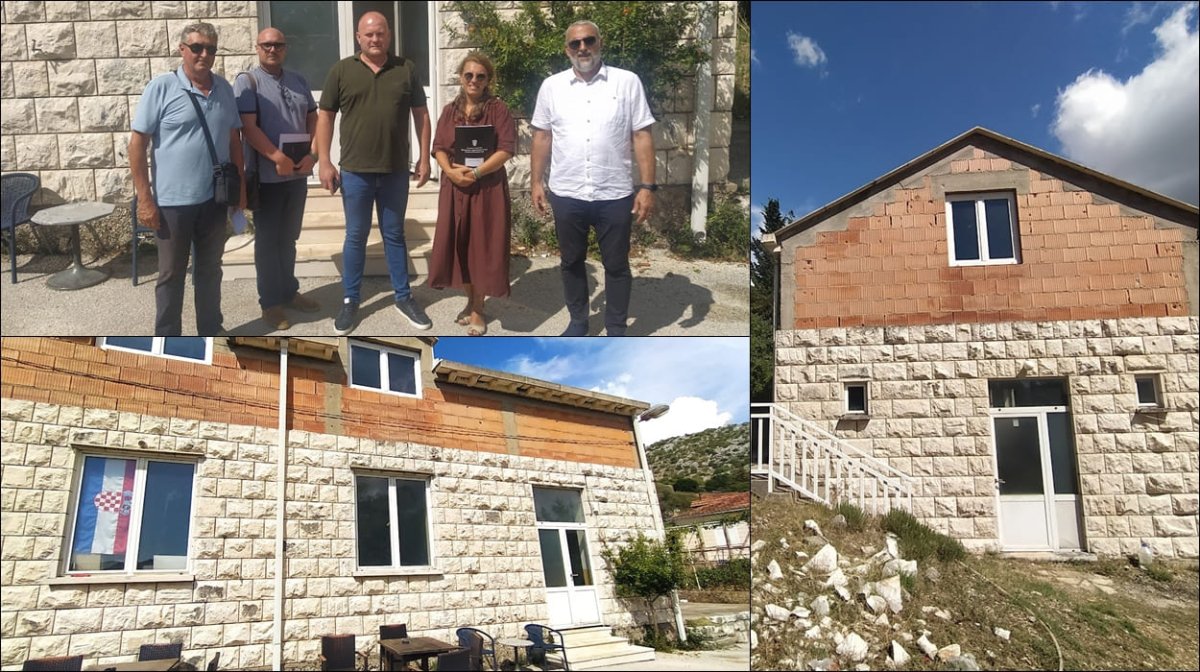 POČELA OBNOVA DRUŠTVENOG DOMA U VISOČANIMA