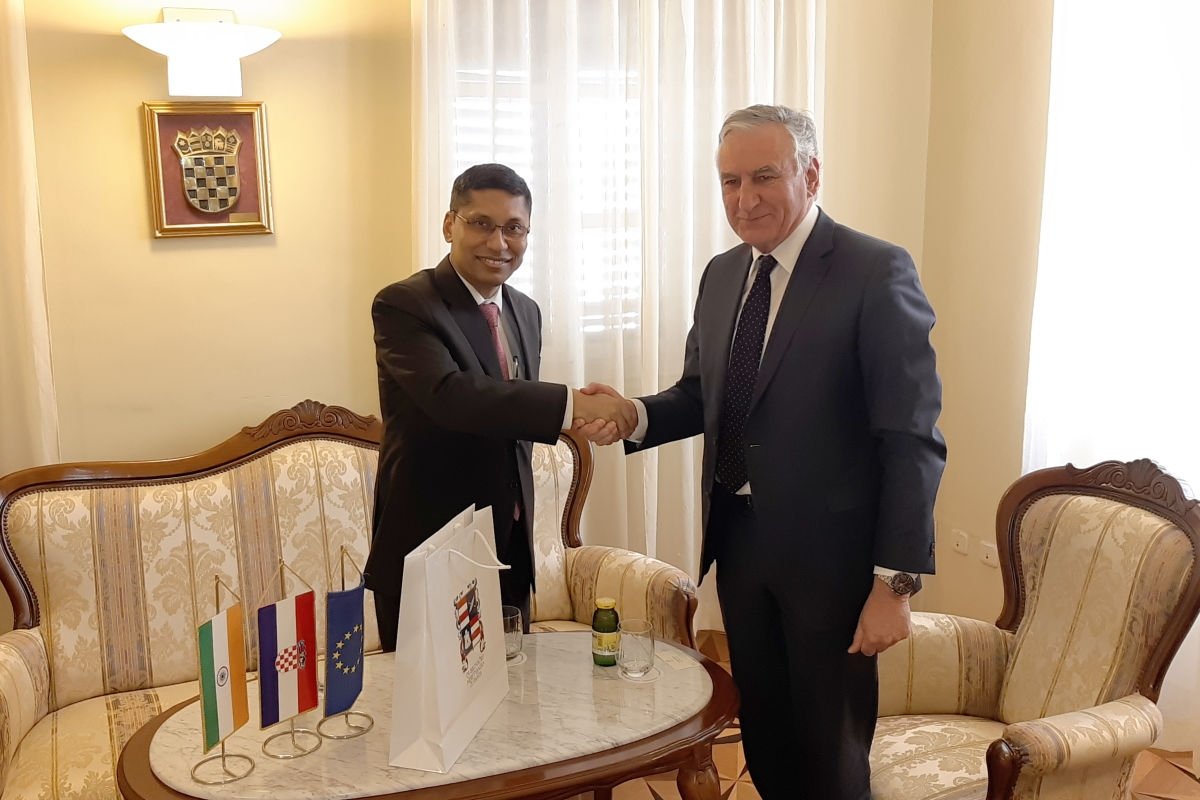 Župan Dobroslavić s veleposlanikom Indije