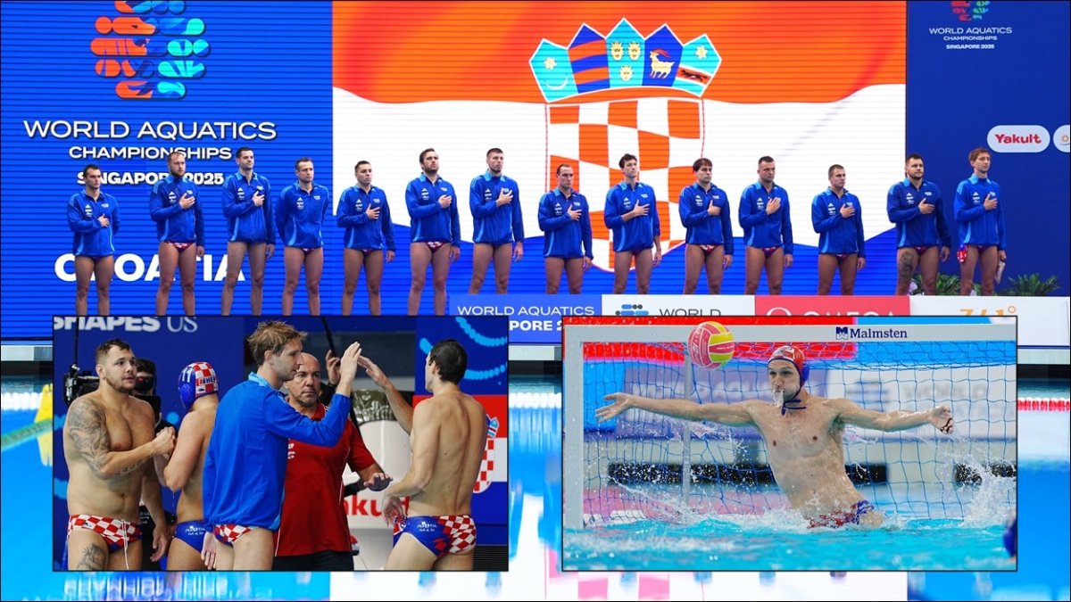 VATERPOLISTI HRVATSKE SVJETSKO PRVENSTVO OTVORILI UVJERLJIVOM POBJEDOM