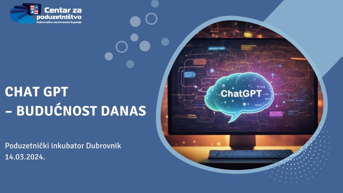 BESPLATNA RADIONICA NA TEMU CHAT GPT – BUDUĆNOST DANAS