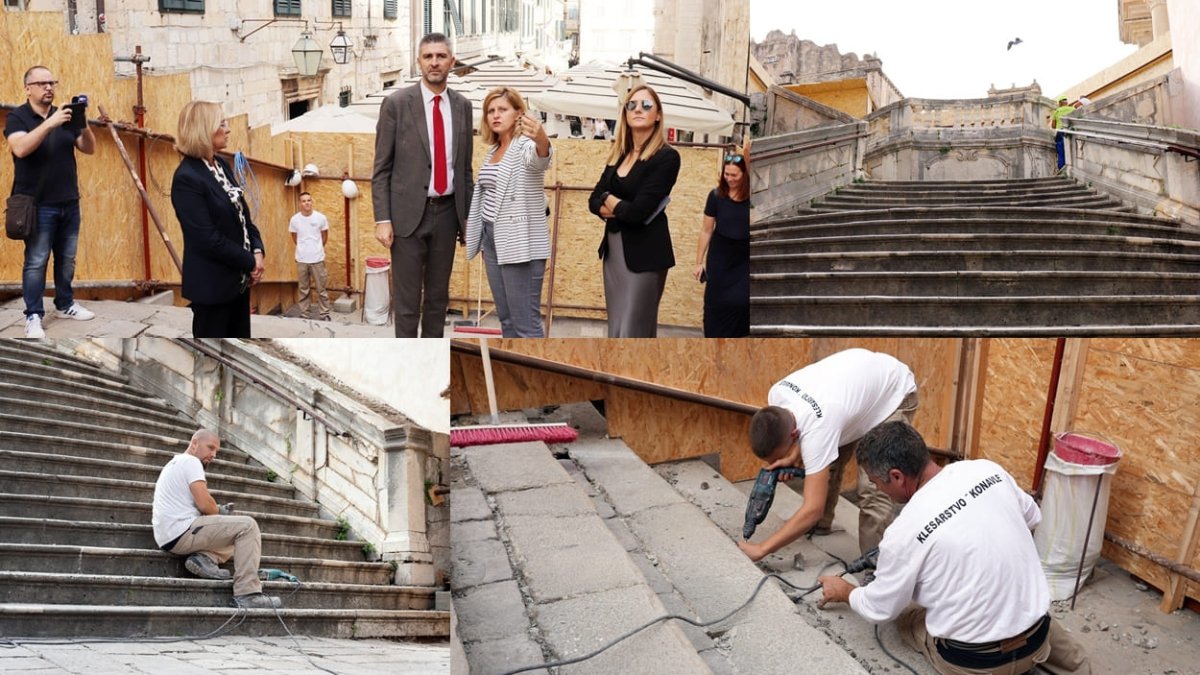 POČELA OBNOVA SKALINA OD JEZUITA