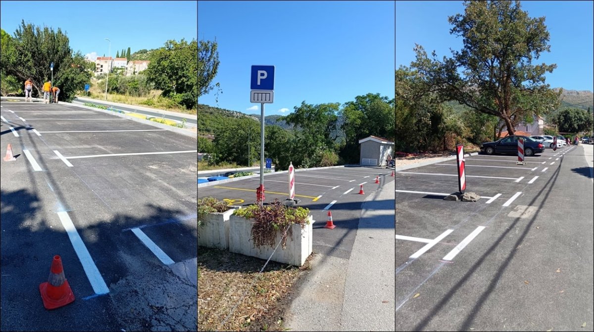 UREĐEN NOVI PARKING U ZATONU