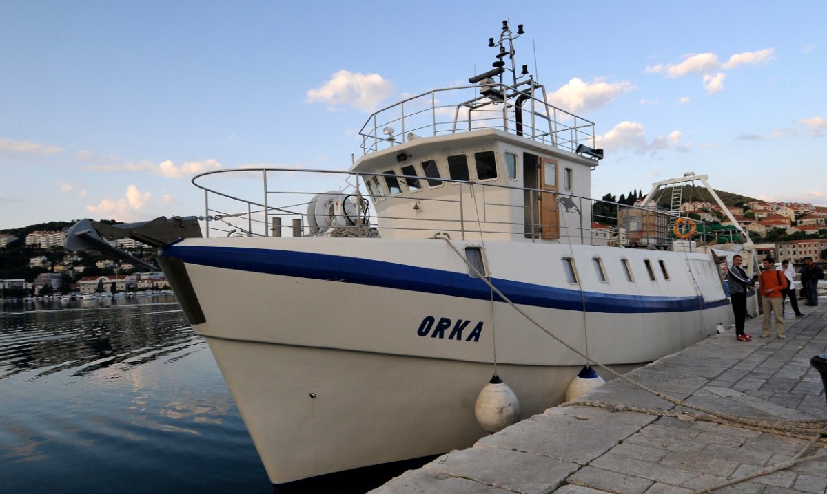 U mrežu „Orke” zaplela se avionska bomba