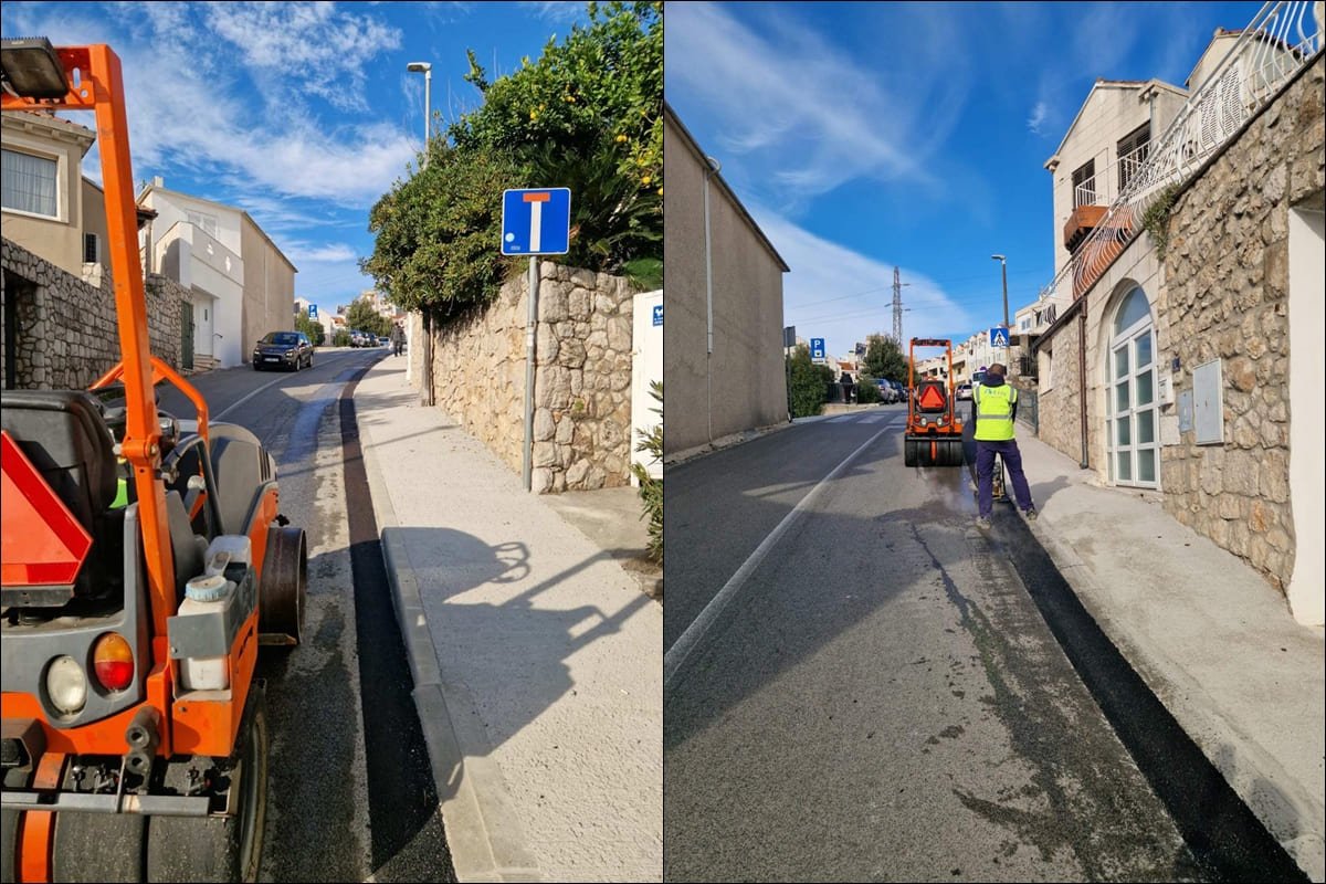 ZAVRŠENI RADOVI NA SANACIJI NOGOSTUPA U ULICI JANKA BOBETKA